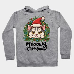 MEOOWY CHRISTMAS cute Cat Hoodie